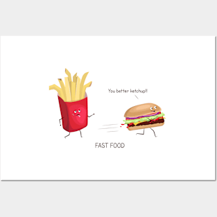 Fast Food Posters and Art